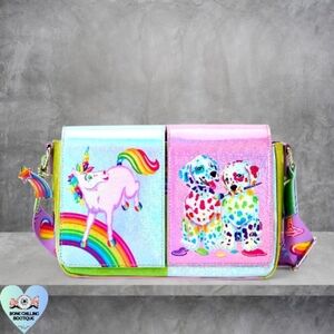 Lisa Frank Colorblock Crossbody Loungefly